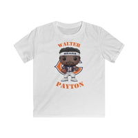 Walter Payton Chicago Bears (Dark Jersey), Kids Gildan Softstyle Tee Shirt