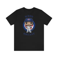 Kris Bryant Chicago Cubs, Soft Cotton Bella and Canvas Short Sleeve Tee shirt