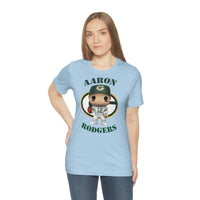 Aaron Rodgers Green Bay Packers, Soft Cotton Bella and Canvas Short Sleeve Tee shirt