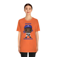 Jackie Robinson L.A/Brooklyn Dodgers, Soft Cotton Bella and Canvas Short Sleeve Tee shirt