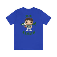 Joe Namath New York Jets, Soft Cotton Bella and Canvas Short Sleeve Tee shirt