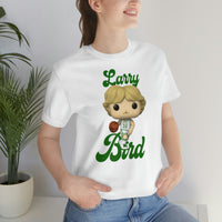 Larry Bird Celtics Basketball, Soft Cotton Bella and Canvas Short Sleeve Tee shirt