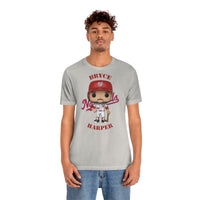 Bryce Harper Washington Nationals, Soft Cotton Bella and Canvas Short Sleeve Tee shirt
