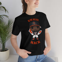 Khalil Mack Chicago Bears, Soft Cotton Bella and Canvas Short Sleeve Tee shirt