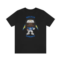 Melvin Gordon L.A Chargers, Soft Cotton Bella and Canvas Short Sleeve Tee shirt