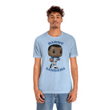 Barry Sanders Detroit Lions, Soft Cotton Bella and Canvas Short Sleeve Tee shirt