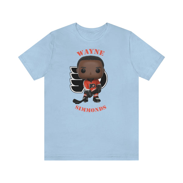 Wayne Simmonds Philadelphia Flyers, Soft Cotton Bella and Canvas Short Sleeve Tee shirt