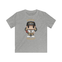 Drew Brees New Orleans Saints Superbowl, Kids Gildan Softstyle Tee Shirt