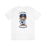 Clayton Kershaw L.A Dodgers, Soft Cotton Bella and Canvas Short Sleeve Tee shirt