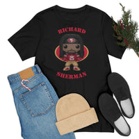 Richard Sherman San Francisco 49ers, Soft Cotton Bella and Canvas Short Sleeve Tee shirt
