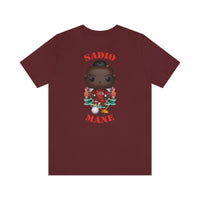 Sadio Mane Liverpool, Soft Cotton Bella and Canvas Short Sleeve Tee shirt