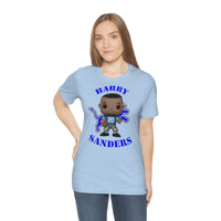 Barry Sanders Detroit Lions, Soft Cotton Bella and Canvas Short Sleeve Tee shirt