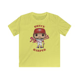 Bryce Harper Washington Nationals Kids Gildan Softstyle Tee Shirt
