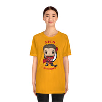 Nico Hischier New Jersey Devils, Soft Cotton Bella and Canvas Short Sleeve Tee shirt