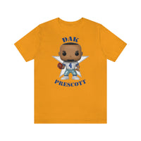 Dak Prescott Dallas Cowboys, Soft Cotton Bella and Canvas Short Sleeve Tee shirt