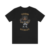 Todd Gurley L.A Rams (Large), Soft Cotton Bella and Canvas Short Sleeve Tee shirt