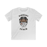 Marshawn Lynch Oakland Raiders, Kids Gildan Softstyle Tee Shirt