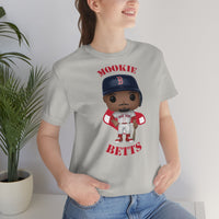Mookie Betts Boston Red Sox, Soft Cotton Bella and Canvas Short Sleeve Tee shirt