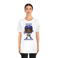 Jackie Robinson L.A/Brooklyn Dodgers, Soft Cotton Bella and Canvas Short Sleeve Tee shirt