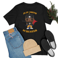 JuJu Smith Schuster Pittsburgh Steelers, Soft Cotton Bella and Canvas Short Sleeve Tee shirt