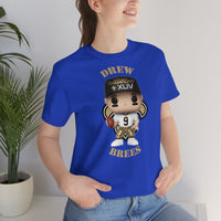 Drew Brees New Orleans Saints Superbowl, Soft Cotton Bella and Canvas Short Sleeve Tee shirt