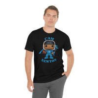 Cam Newton Carolina Panthers (Small) Soft Cotton Bella and Canvas Short Sleeve Tee shirt