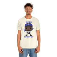 Jackie Robinson L.A/Brooklyn Dodgers, Soft Cotton Bella and Canvas Short Sleeve Tee shirt