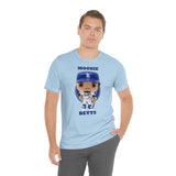 Mookie Betts L.A/Brooklyn Dodgers, Soft Cotton Bella and Canvas Short Sleeve Tee shirt