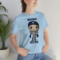 Babe Ruth New York Yankees, Soft Cotton Bella and Canvas Short Sleeve Tee shirt