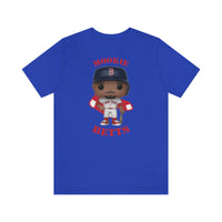 Mookie Betts Boston Red Sox, Soft Cotton Bella and Canvas Short Sleeve Tee shirt