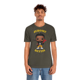 Jerome Bettis Pittsburgh Steelers, Soft Cotton Bella and Canvas Short Sleeve Tee shirt