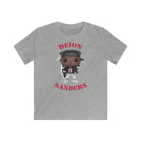Deion Sanders Atlanta Falcons, Kids Gildan Softstyle Tee Shirt
