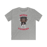 Deion Sanders Atlanta Falcons, Kids Gildan Softstyle Tee Shirt