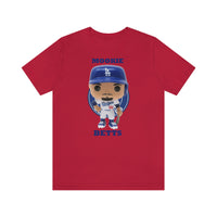 Mookie Betts L.A/Brooklyn Dodgers, Soft Cotton Bella and Canvas Short Sleeve Tee shirt