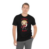 Taylor Hall New Jersey Devils, Soft Cotton Bella and Canvas Short Sleeve Tee shirt