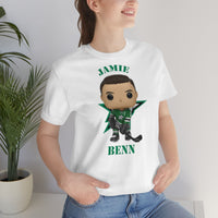 Jamie Benn Dallas Stars, Soft Cotton Bella and Canvas Short Sleeve Tee shirt
