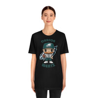 Carson Wentz Philadelphia Eagles (White Jersey), Soft Cotton Bella and Canvas Short Sleeve Tee shirt