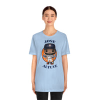 Jose Altuve Houston Astros , Soft Cotton Bella and Canvas Short Sleeve Tee shirt