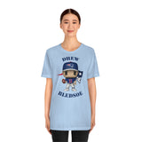 Drew Bledsoe New England Patriots, Soft Cotton Bella and Canvas Short Sleeve Tee shirt