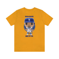 Mookie Betts L.A/Brooklyn Dodgers, Soft Cotton Bella and Canvas Short Sleeve Tee shirt