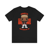 Odell Beckham Jr Cleveland Browns, Soft Cotton Bella and Canvas Short Sleeve Tee shirt