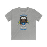 Melvin Gordon L.A Chargers, Kids Gildan Softstyle Tee Shirt