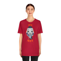 Mr Met New York Mets, Soft Cotton Bella and Canvas Short Sleeve Tee shirt