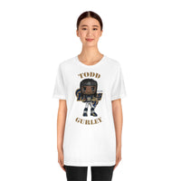 Todd Gurley L.A Rams (Large), Soft Cotton Bella and Canvas Short Sleeve Tee shirt