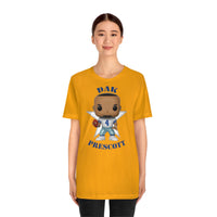 Dak Prescott Dallas Cowboys, Soft Cotton Bella and Canvas Short Sleeve Tee shirt