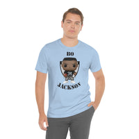 Bo Jackson Oakland Raiders, Soft Cotton Bella and Canvas Short Sleeve Tee shirt