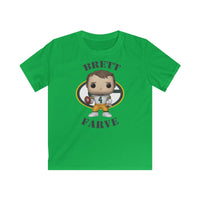 Brett Farve Green Bay Packers, Kids Gildan Softstyle Tee Shirt