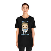 Jack Grealish Manchester City, Soft Cotton Bella and Canvas Short Sleeve Tee shirt