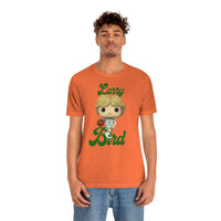 Larry Bird Celtics Basketball, Soft Cotton Bella and Canvas Short Sleeve Tee shirt
