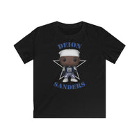 Deion Sanders Dallas Cowboys Throwback, Kids Gildan Softstyle Tee Shirt